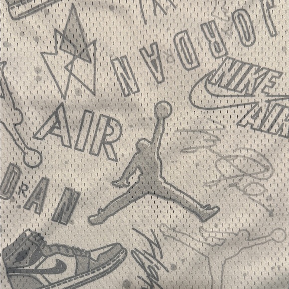 Jordan Kids Tank Top - White and Red - Picture 4 of 6